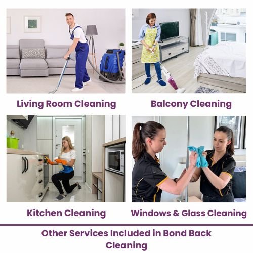 Other services included in back bond services in melbourne